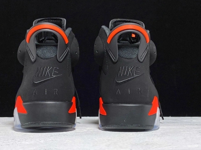 Cheap TBK Jordan 6 Black Infrared Retro OG Air 384664-060 0707